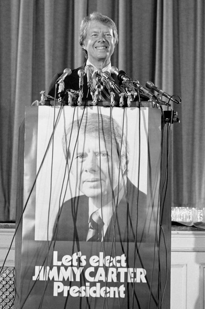 monochrome - Let's elect Jimmy Carter President